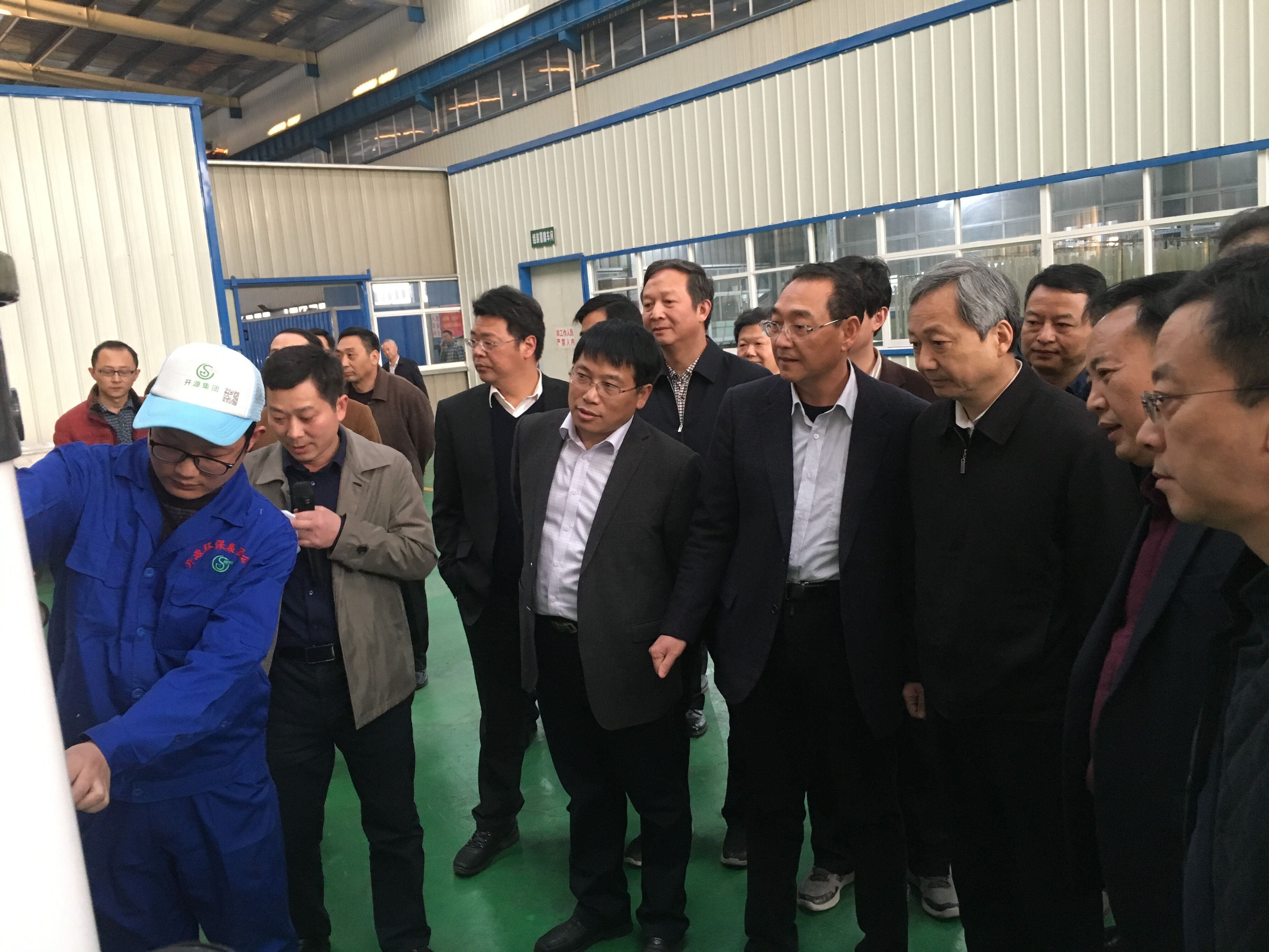 市长尚朝阳率队考察AK中国环保