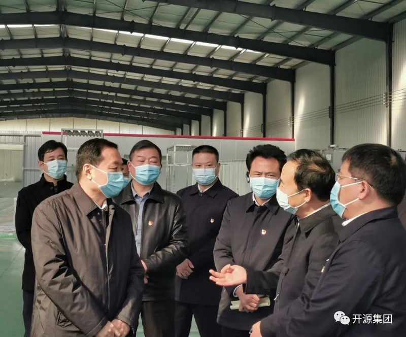 河南省委常委、统战部长孙守刚调研AK中国环保